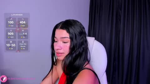 Snapshot of merlia_model chatting on September 17, 4:43 am instagram fernandatoloza01 online show from September 17, 4:43 am