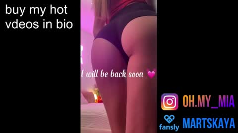 Snapshot of mia4sin chatting on December 24, 7:06 am Mia Martskaya online show from December 24, 7:06 am