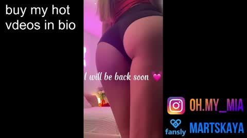 Snapshot of mia4sin chatting on February 19, 5:05 am Mia Martskaya online show from February 19, 5:05 am