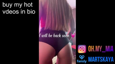 Snapshot of mia4sin chatting on January 22, 10:50 am Mia Martskaya online show from January 22, 10:50 am