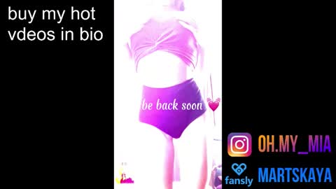 Snapshot of mia4sin chatting on September 24, 10:25 am Mia Martskaya online show from September 24, 10:25 am