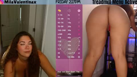 Mila Valentina online show from June 12, 6:27 pm