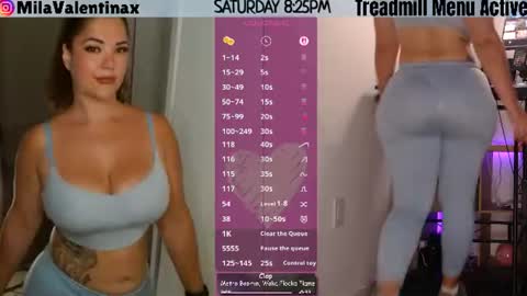 Mila Valentina online show from June 21, 12:25 am