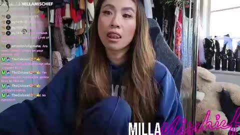 Milla Mischief online show from July 14, 11:31 pm