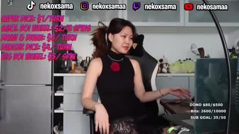nekoxwaifu online show from April 30, 9:25 am
