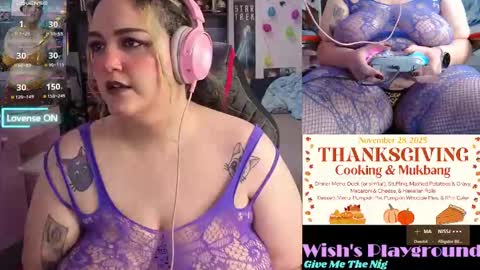 Wishs Playground online show from November 13, 7:40 am