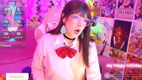 Snapshot of nixy_sama chatting on February 27, 9:14 pm Nixy Sama online show from February 27, 9:14 pm