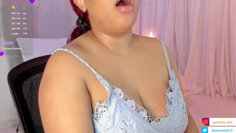 Snapshot of pamela_doll3 chatting on January 12, 5:03 am pamela online show from January 12, 5:03 am