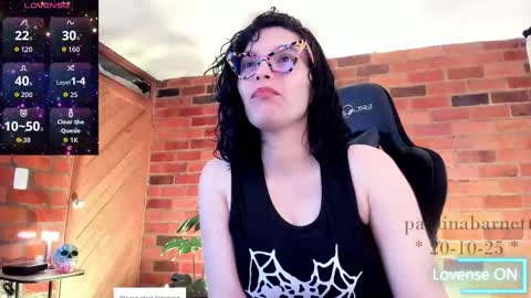 Snapshot of paulinabarnett_ chatting on October 20, 6:00 pm Paulina online show from October 20, 6:00 pm