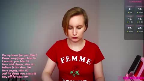 Cherry  Miss Cherry online show from June 12, 2:14 pm