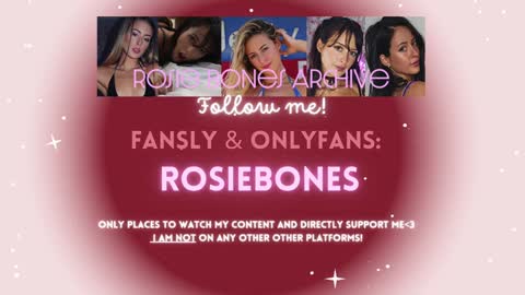 Rosie Bones online show from December 4, 11:59 pm