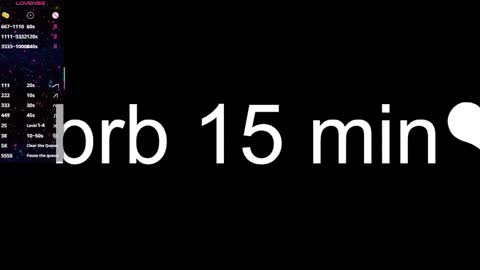 sabinekansky online show from January 8, 11:09 pm