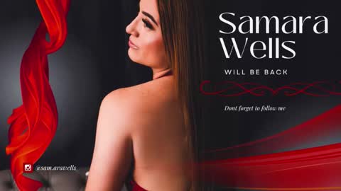 Snapshot of samarawells_ chatting on September 23, 8:07 pm Samara Wells online show from September 23, 8:07 pm