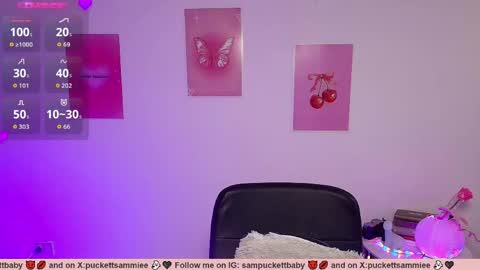 sampuckettbaby online show from May 2, 5:05 pm