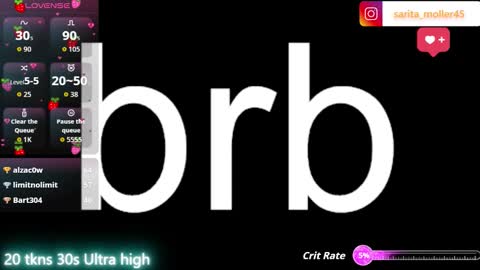 Sarita Moller  online show from February 22, 6:47 am