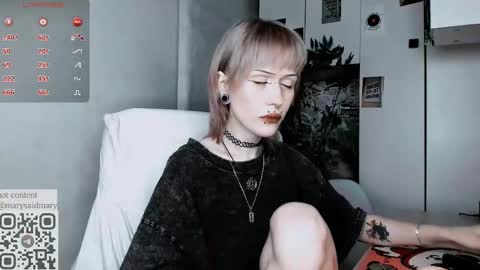 Snapshot of say_mary chatting on September 22, 11:47 pm pronoun she. name Mary. age 21. online show from September 22, 11:47 pm