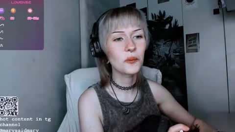 Snapshot of say_mary chatting on September 28, 7:52 pm pronoun she. name Mary. age 21. online show from September 28, 7:52 pm