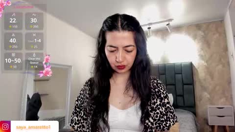 Saya Amaretto  online show from March 11, 9:39 pm