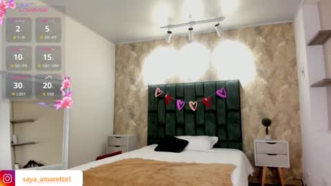 Saya Amaretto  online show from March 6, 9:32 pm