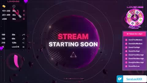 SeraLeeXXX online show from February 10, 6:44 pm