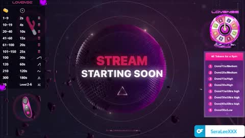 SeraLeeXXX online show from January 9, 9:19 pm