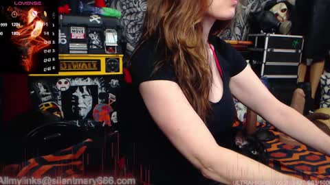 Allmylinkssilentmary666 online show from February 22, 2:28 am