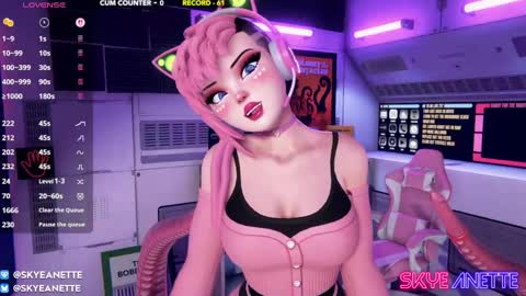 SkyeAnette online show from May 2, 1:53 am
