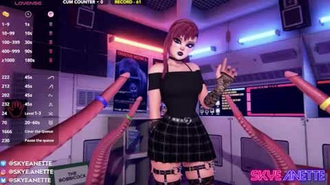 SkyeAnette online show from January 9, 2:16 am