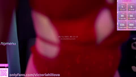 Victoria Hillova online show from November 5, 7:13 am