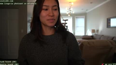 Snapshot of violishh chatting on February 18, 8:15 pm follow me on twitter violishh and ig violishh  online show from February 18, 8:15 pm