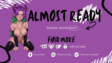 Ziny Cosky online show from April 1, 4:02 am