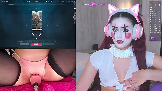 Snapshot of LiaGames chatting on October 16, 10:56 pm LiaGames online show from October 16, 10:56 pm