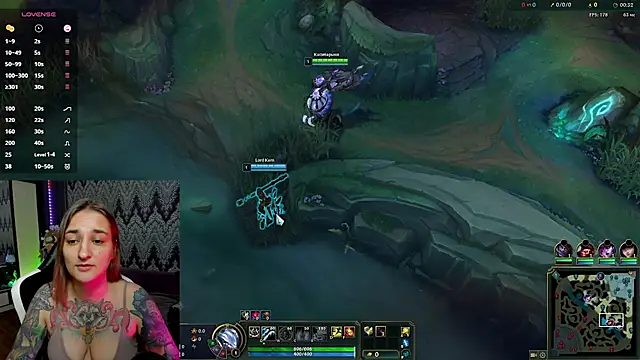 AlexRacc00n online show from October 14, 4:20 pm