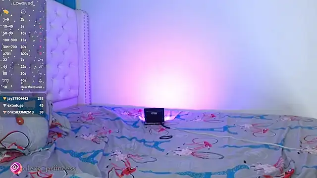 Alexa priincess online show from September 10, 9:48 pm