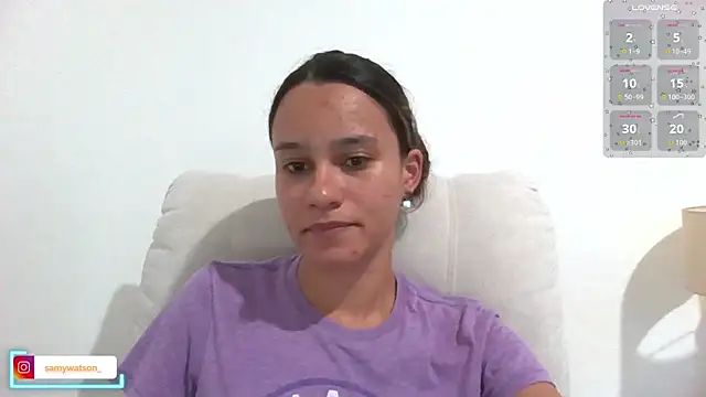 SamanthaWatson online show from June 22, 11:46 pm