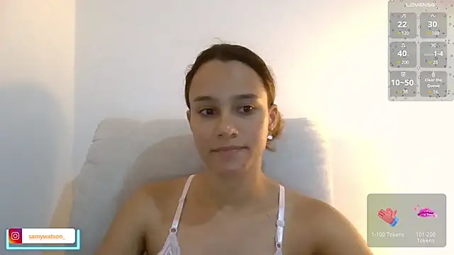SamanthaWatson online show from June 26, 11:50 pm