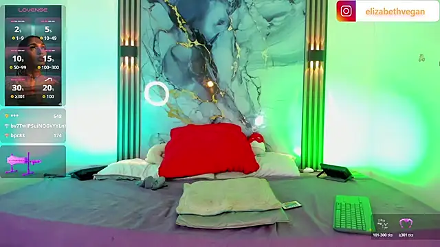 Elizabeth vegaa online show from October 28, 3:34 am