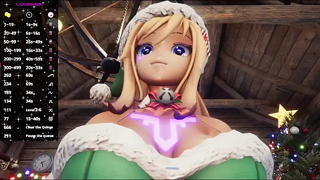 ElfieLove online show from December 17, 5:17 pm