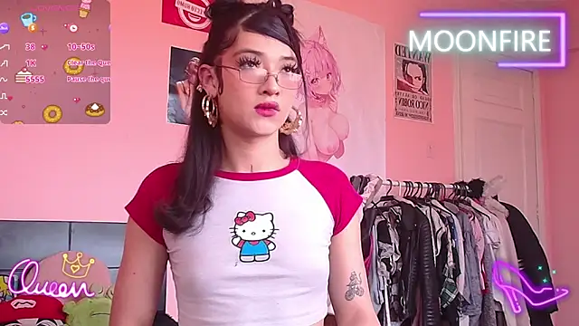 moonfiredancer online show from January 10, 2:11 pm