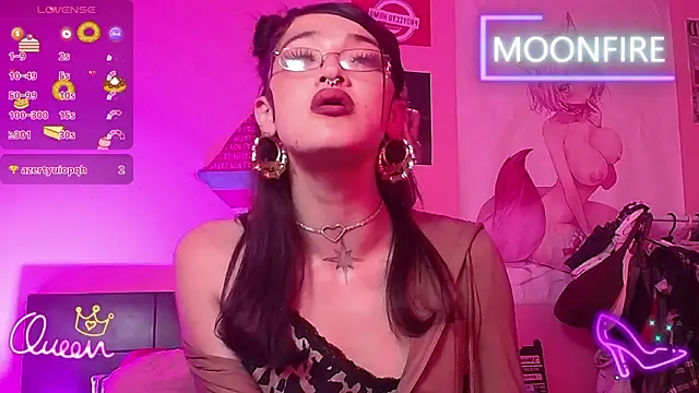 moonfiredancer online show from February 14, 12:40 pm