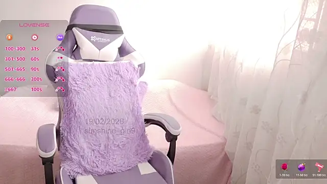 sunshine girl9 online show from February 19, 6:40 pm