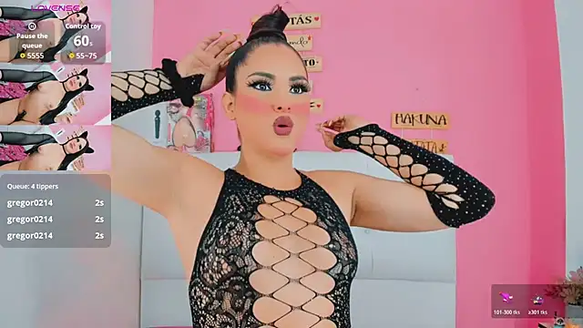 valentina princess  online show from July 12, 5:30 am