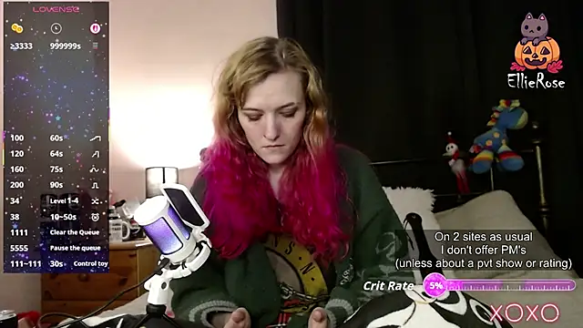 EllieeRose online show from February 23, 4:50 pm