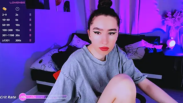 Snapshot of Lily_xBabe chatting on October 17, 7:55 am Lily xBabe online show from October 17, 7:55 am