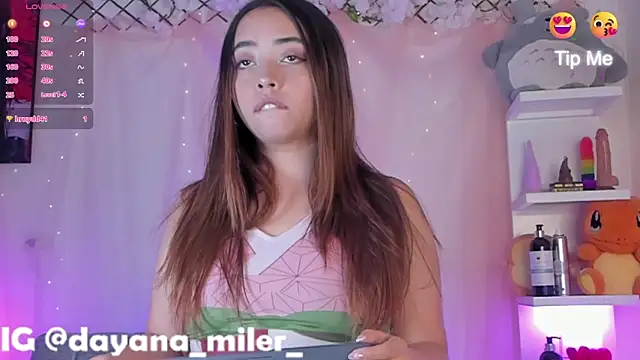  dayana miler online show from October 8, 1:43 am