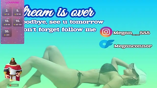 megan connor  online show from December 17, 3:11 am