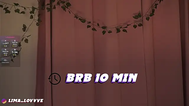 LimaLexxx online show from November 24, 8:00 pm