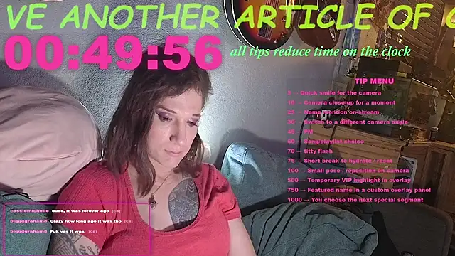 cassiemichellexx online show from January 12, 8:30 am