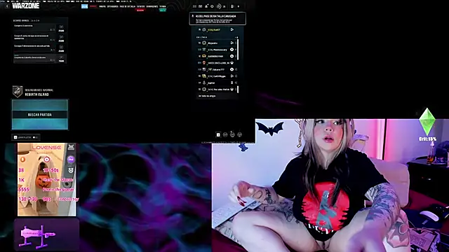 Snapshot of Irinaa_Scarlett chatting on October 23, 1:55 am Irinaa Scarlett online show from October 23, 1:55 am