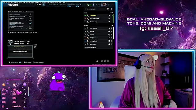 Irinaa Scarlett online show from May 16, 12:13 am